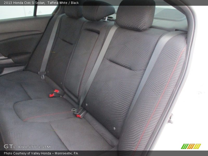 Taffeta White / Black 2013 Honda Civic Si Sedan