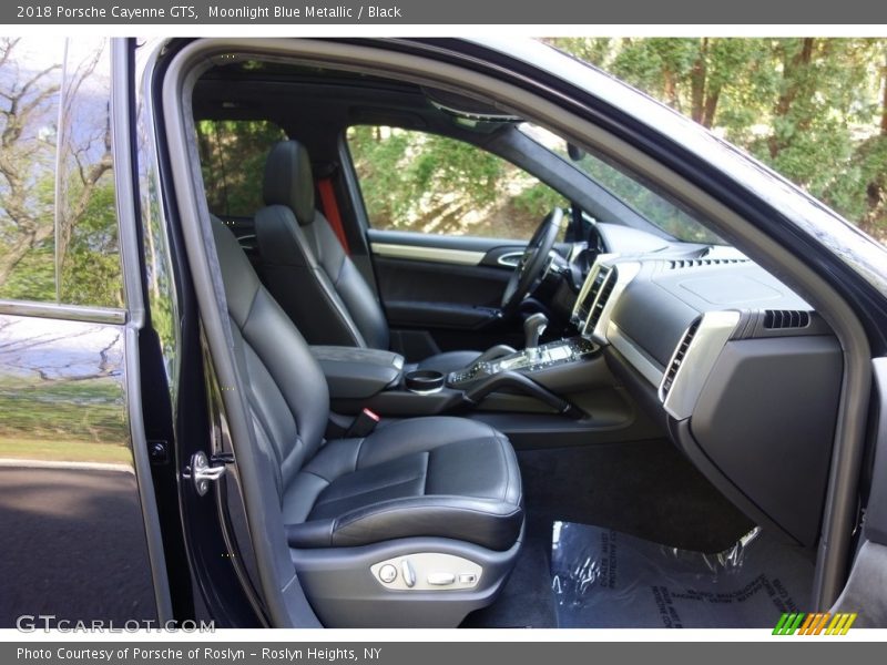 Front Seat of 2018 Cayenne GTS