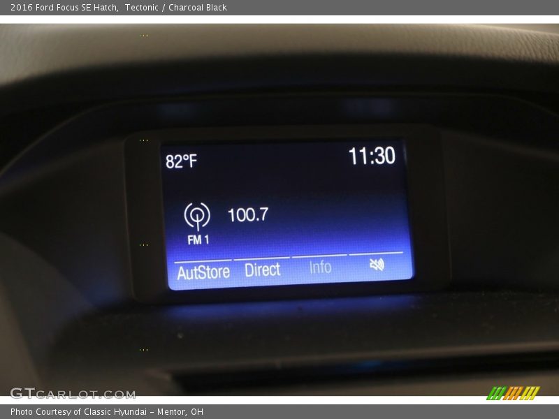 Tectonic / Charcoal Black 2016 Ford Focus SE Hatch