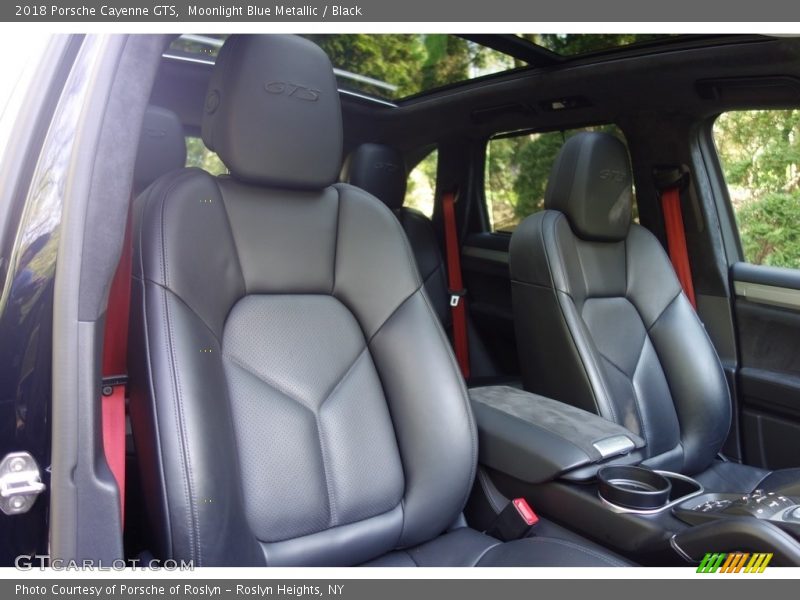 Front Seat of 2018 Cayenne GTS
