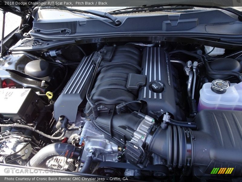 Pitch Black / Black 2018 Dodge Challenger R/T Scat Pack