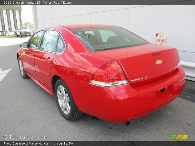 Victory Red / Ebony 2012 Chevrolet Impala LT