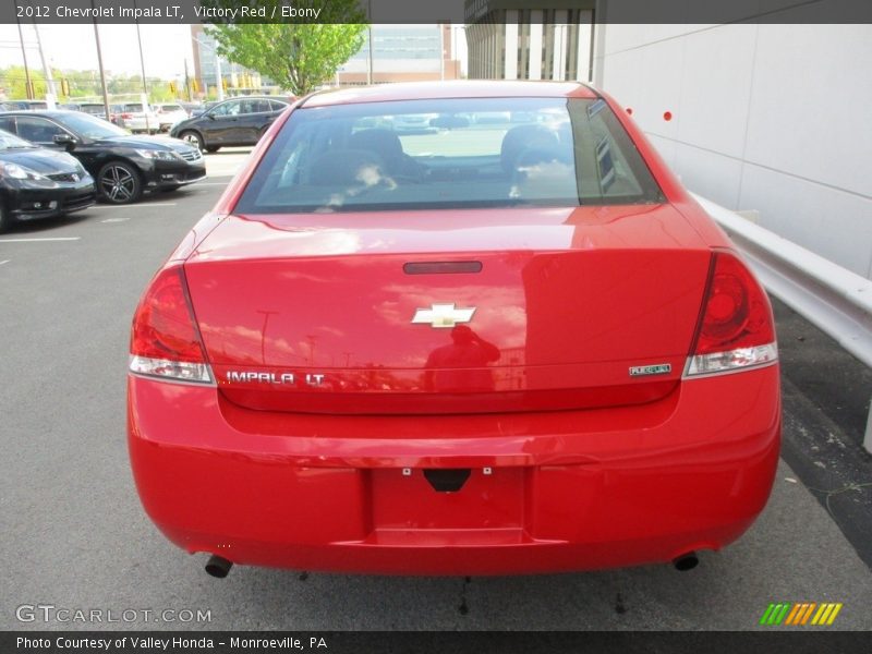 Victory Red / Ebony 2012 Chevrolet Impala LT