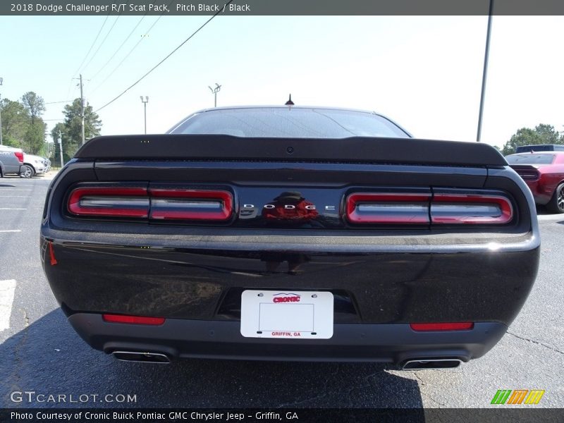 Pitch Black / Black 2018 Dodge Challenger R/T Scat Pack