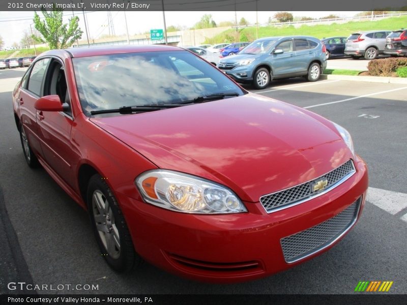 Victory Red / Ebony 2012 Chevrolet Impala LT