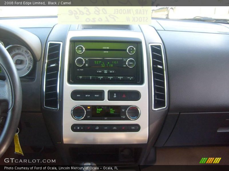 Black / Camel 2008 Ford Edge Limited