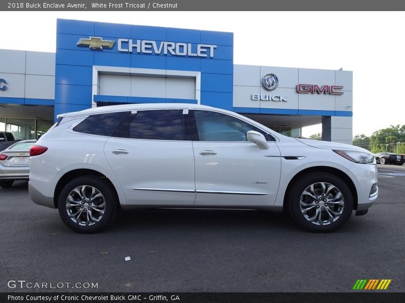  2018 Enclave Avenir White Frost Tricoat