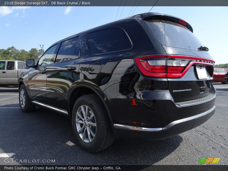 DB Black Crystal / Black 2018 Dodge Durango SXT
