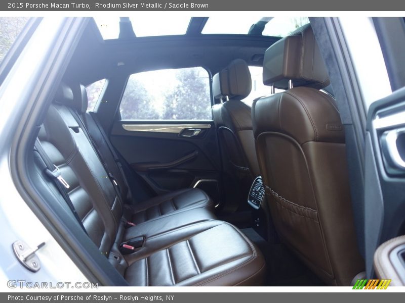 Rear Seat of 2015 Macan Turbo