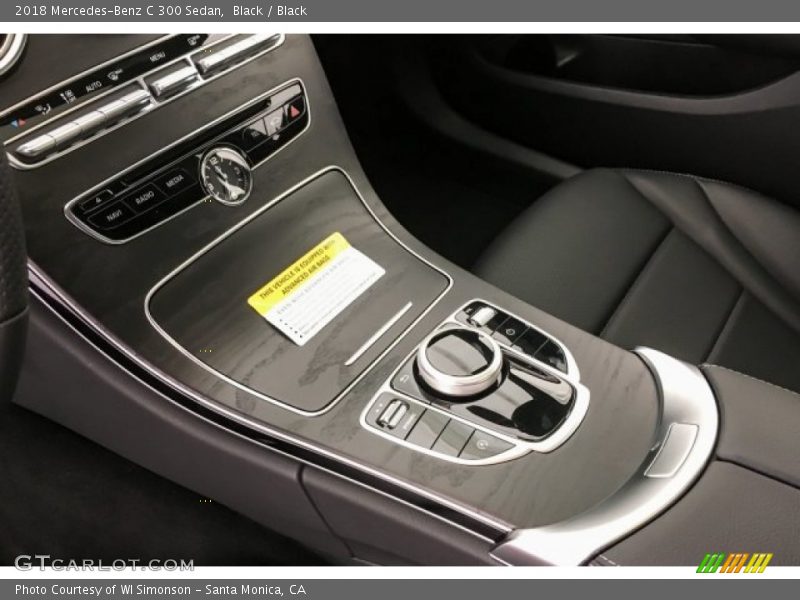 Black / Black 2018 Mercedes-Benz C 300 Sedan