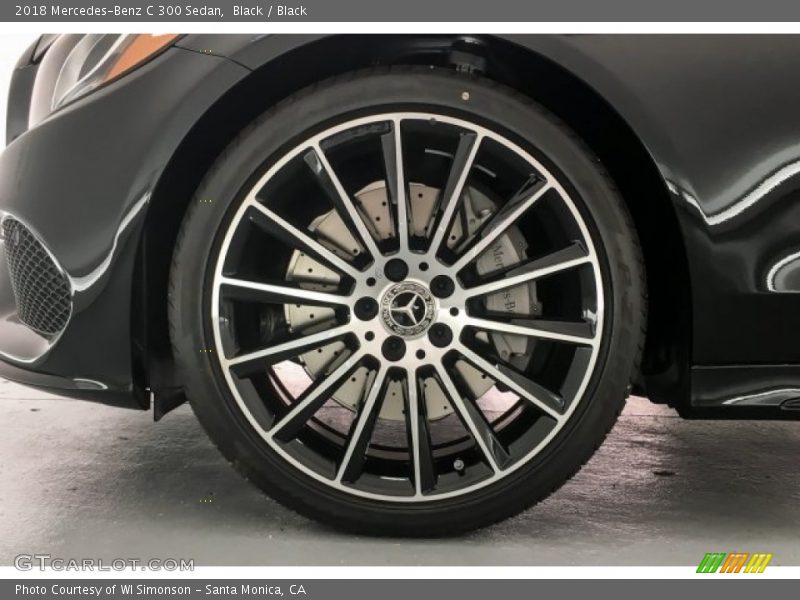 Black / Black 2018 Mercedes-Benz C 300 Sedan