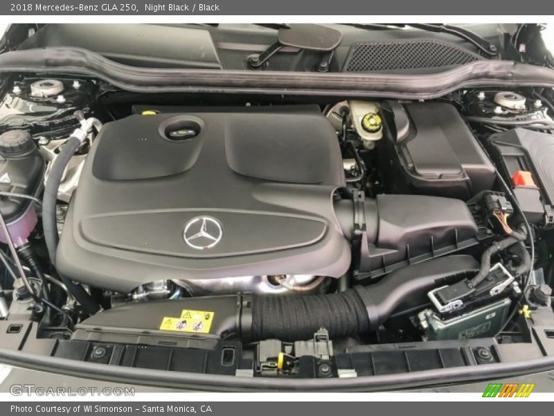 Night Black / Black 2018 Mercedes-Benz GLA 250