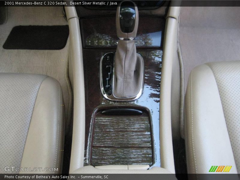 Desert Silver Metallic / Java 2001 Mercedes-Benz C 320 Sedan