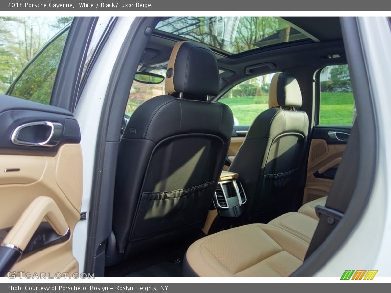 Rear Seat of 2018 Cayenne 