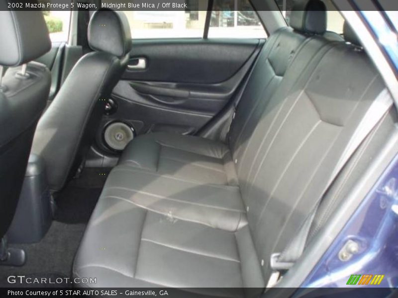Midnight Blue Mica / Off Black 2002 Mazda Protege 5 Wagon