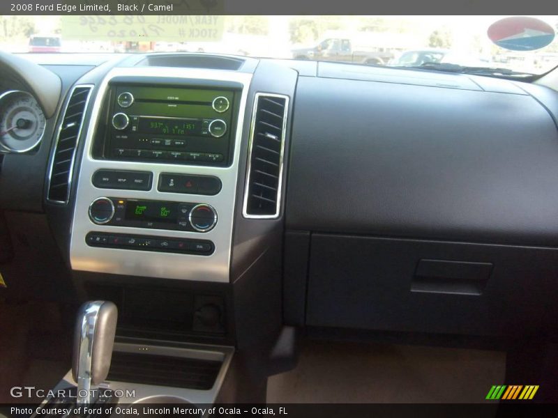 Black / Camel 2008 Ford Edge Limited