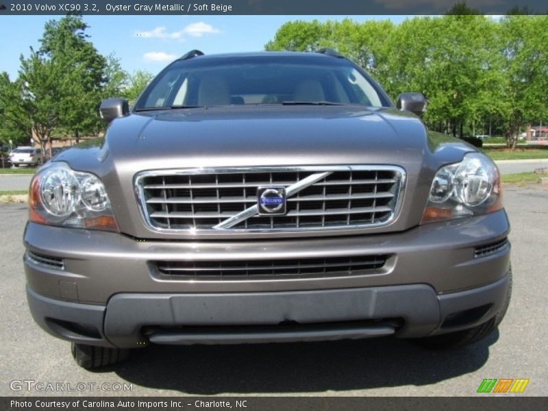 Oyster Gray Metallic / Soft Beige 2010 Volvo XC90 3.2