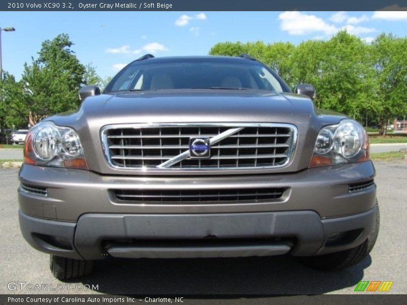 Oyster Gray Metallic / Soft Beige 2010 Volvo XC90 3.2