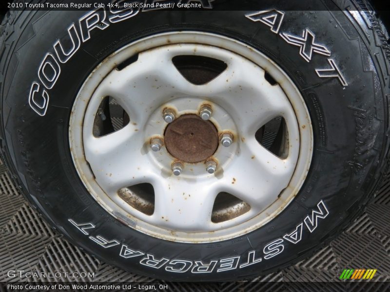 Black Sand Pearl / Graphite 2010 Toyota Tacoma Regular Cab 4x4