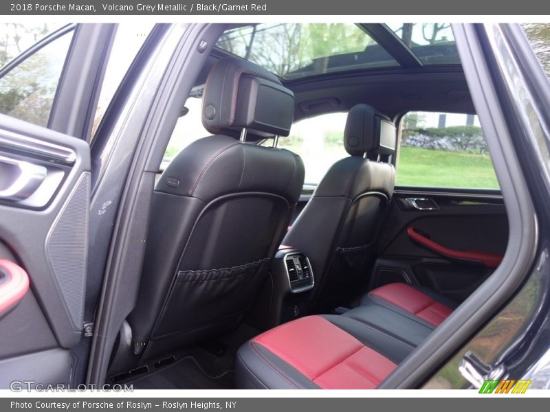 Rear Seat of 2018 Macan 