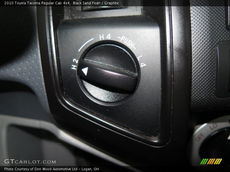 Black Sand Pearl / Graphite 2010 Toyota Tacoma Regular Cab 4x4