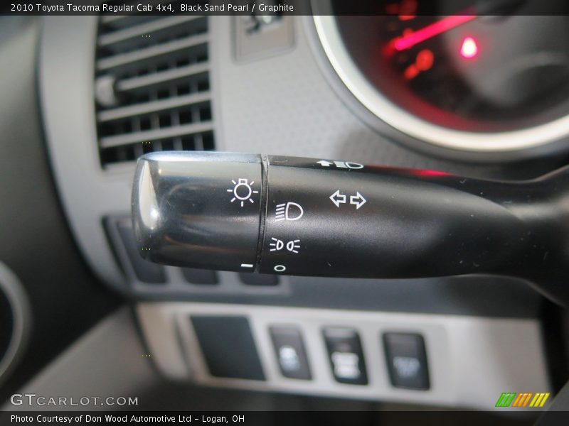 Black Sand Pearl / Graphite 2010 Toyota Tacoma Regular Cab 4x4