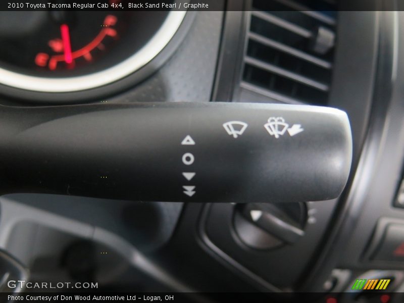 Black Sand Pearl / Graphite 2010 Toyota Tacoma Regular Cab 4x4