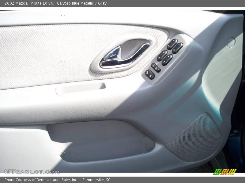 Calypso Blue Metallic / Gray 2002 Mazda Tribute LX V6