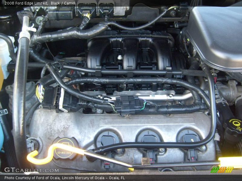 Black / Camel 2008 Ford Edge Limited