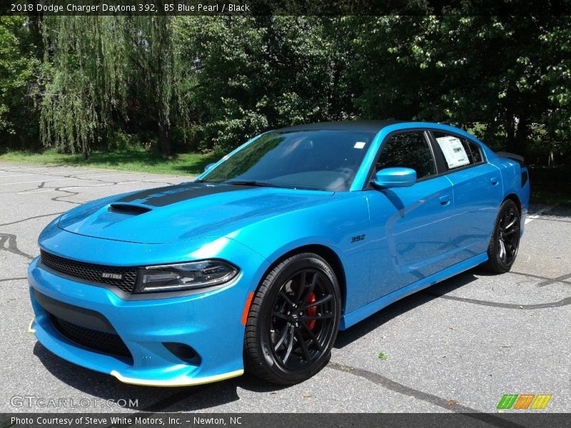 B5 Blue Pearl / Black 2018 Dodge Charger Daytona 392