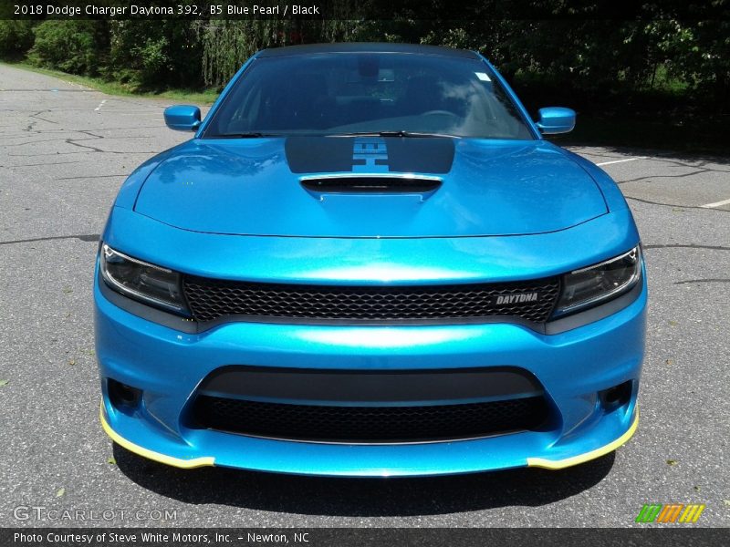 B5 Blue Pearl / Black 2018 Dodge Charger Daytona 392