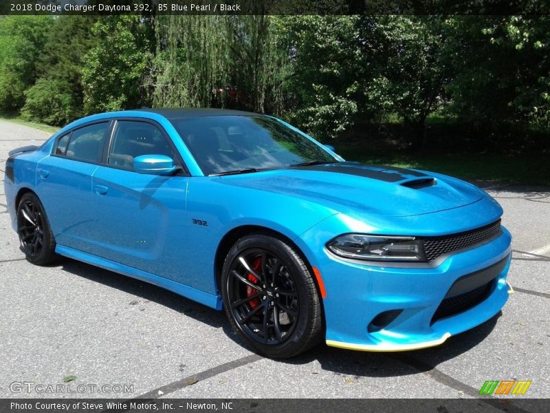B5 Blue Pearl / Black 2018 Dodge Charger Daytona 392