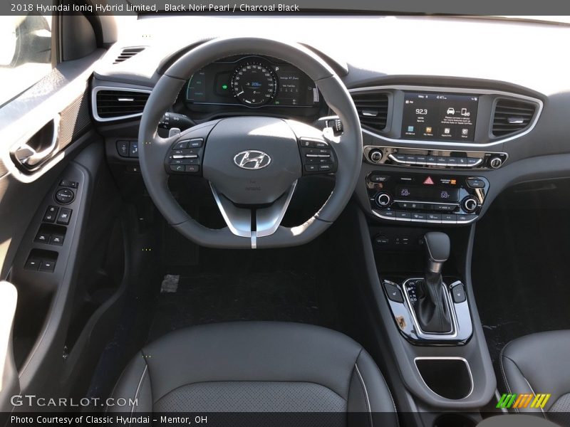 Dashboard of 2018 Ioniq Hybrid Limited