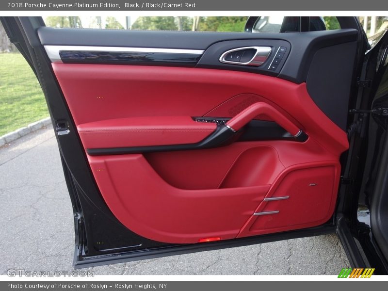 Door Panel of 2018 Cayenne Platinum Edition