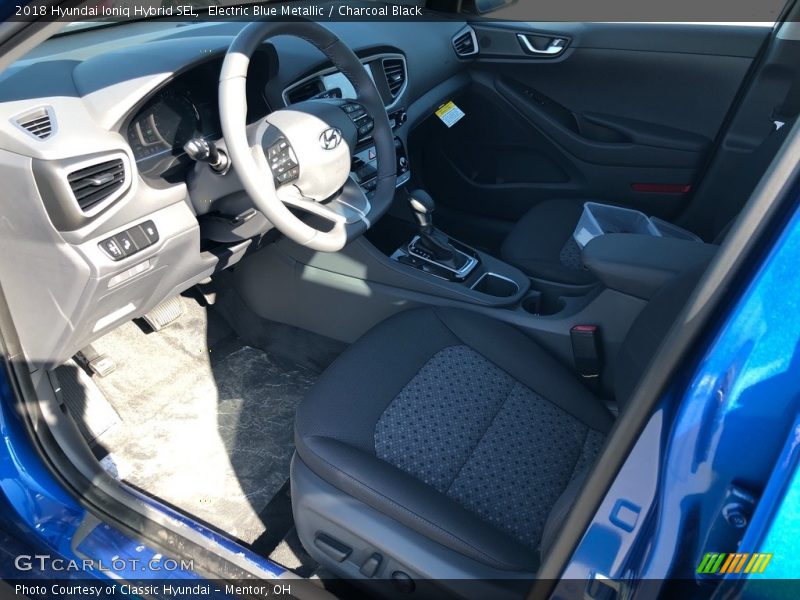 Front Seat of 2018 Ioniq Hybrid SEL