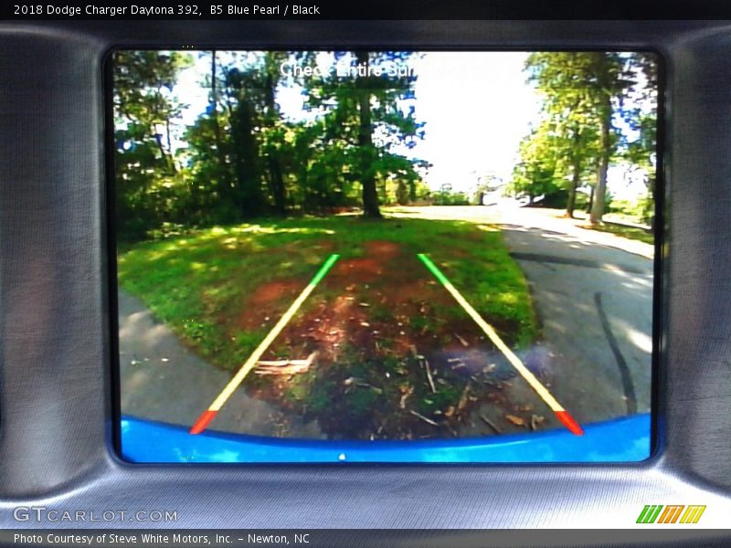 B5 Blue Pearl / Black 2018 Dodge Charger Daytona 392