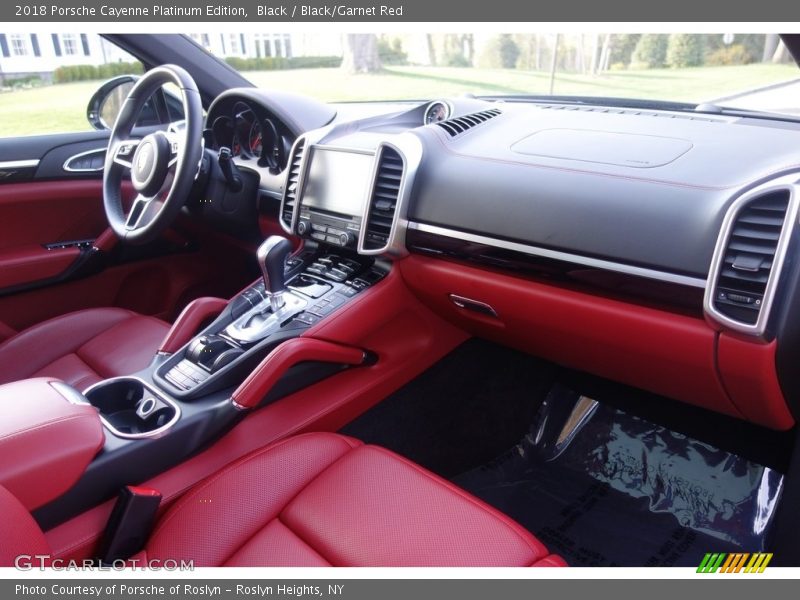 Dashboard of 2018 Cayenne Platinum Edition