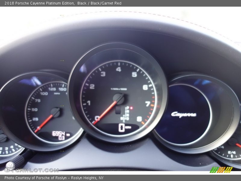 2018 Cayenne Platinum Edition Platinum Edition Gauges