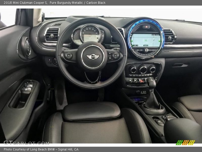 Pure Burgundy Metallic / Carbon Black 2018 Mini Clubman Cooper S