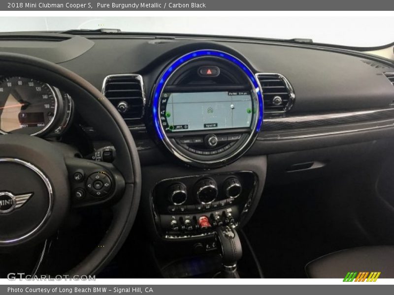 Pure Burgundy Metallic / Carbon Black 2018 Mini Clubman Cooper S