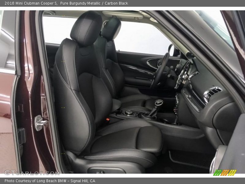 Pure Burgundy Metallic / Carbon Black 2018 Mini Clubman Cooper S