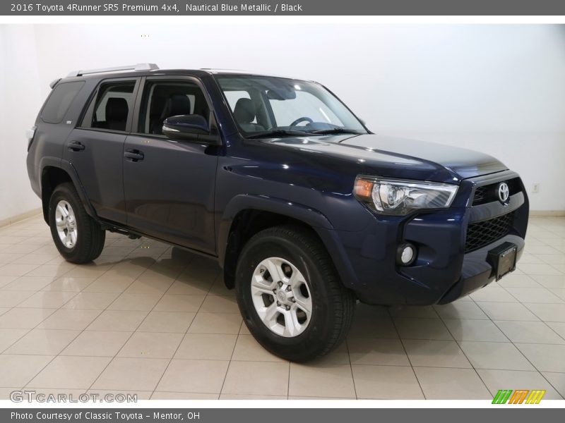 Nautical Blue Metallic / Black 2016 Toyota 4Runner SR5 Premium 4x4