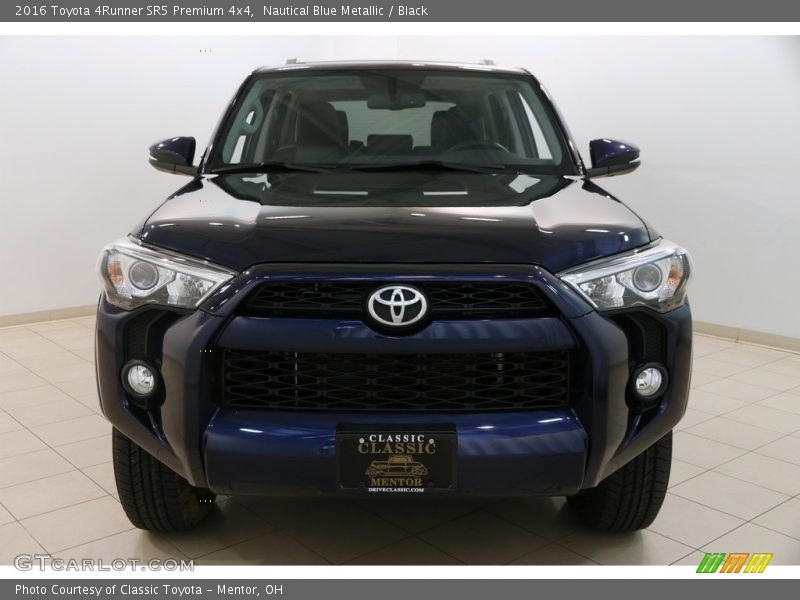 Nautical Blue Metallic / Black 2016 Toyota 4Runner SR5 Premium 4x4