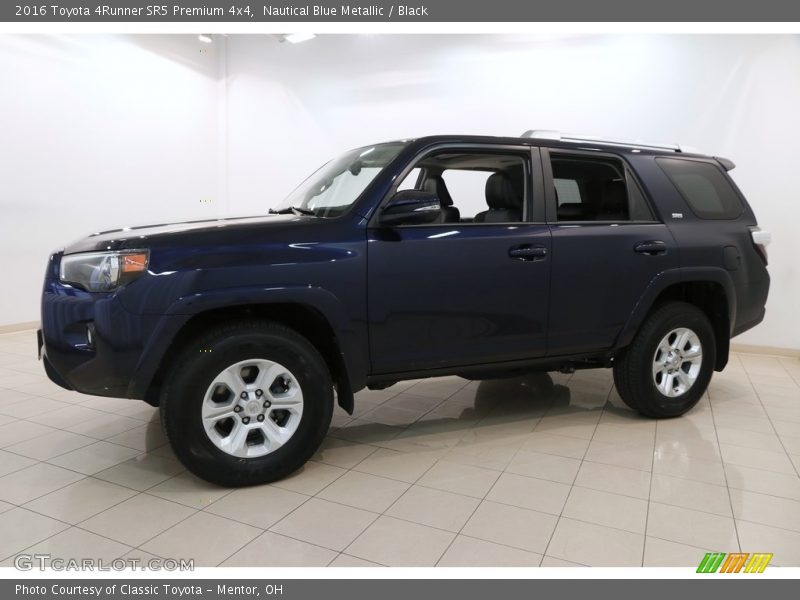 Nautical Blue Metallic / Black 2016 Toyota 4Runner SR5 Premium 4x4