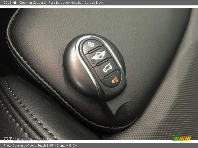 Pure Burgundy Metallic / Carbon Black 2018 Mini Clubman Cooper S