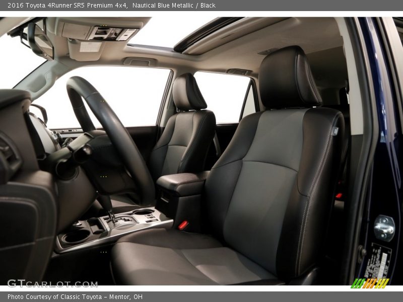 Nautical Blue Metallic / Black 2016 Toyota 4Runner SR5 Premium 4x4