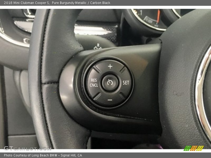 Pure Burgundy Metallic / Carbon Black 2018 Mini Clubman Cooper S