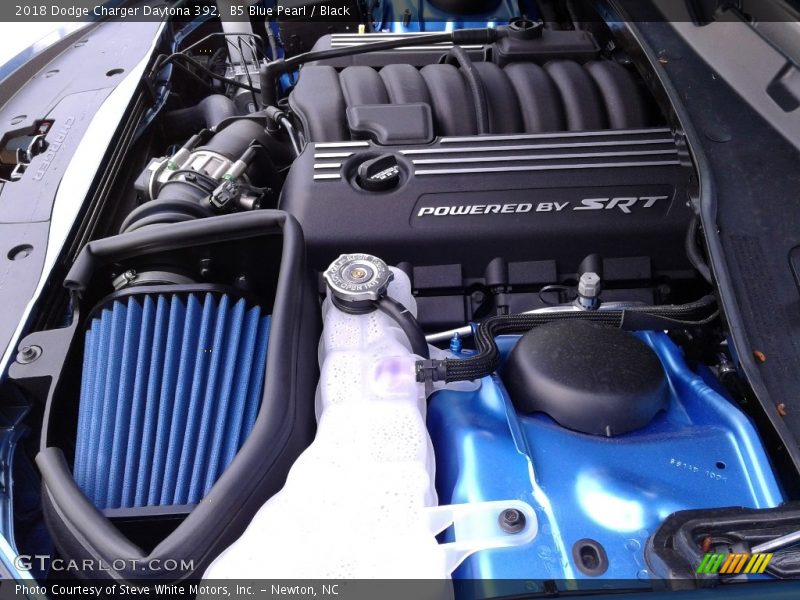 B5 Blue Pearl / Black 2018 Dodge Charger Daytona 392