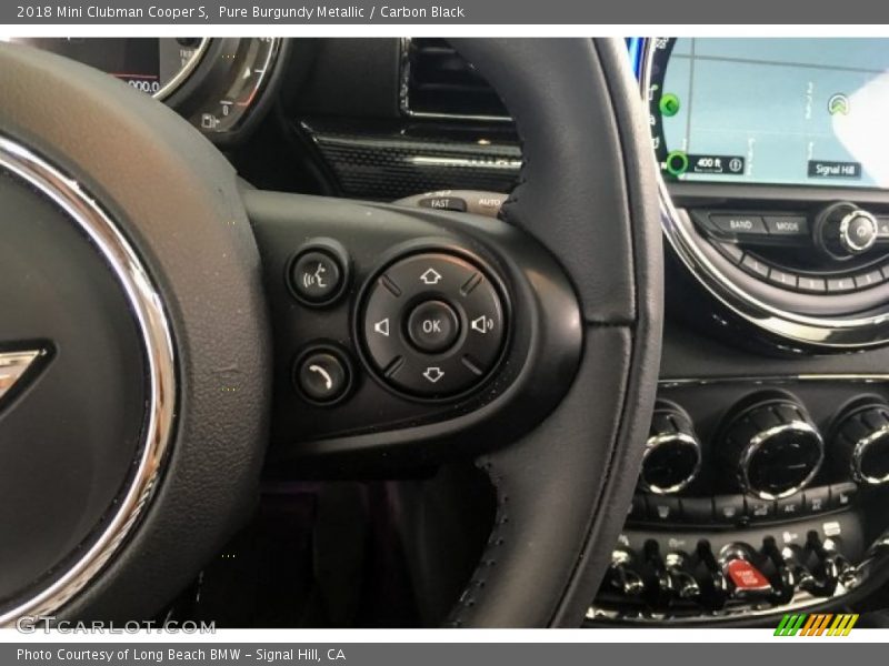 Pure Burgundy Metallic / Carbon Black 2018 Mini Clubman Cooper S