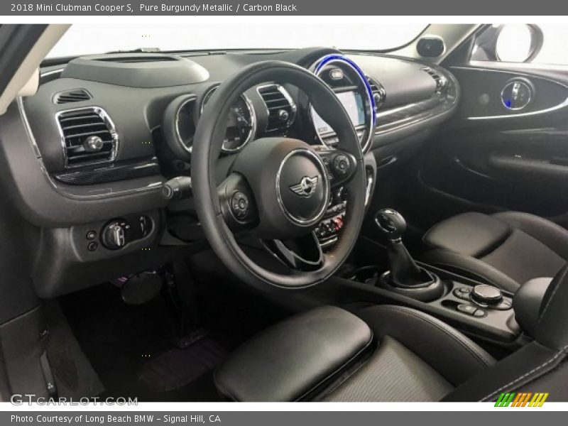 Pure Burgundy Metallic / Carbon Black 2018 Mini Clubman Cooper S